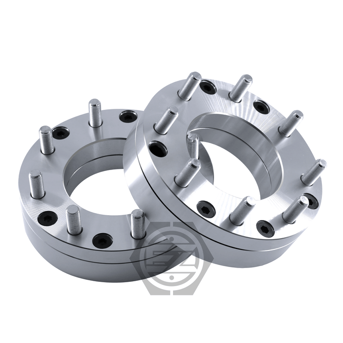 Wheel Adapter 7 Lug 150 To 8 Lug 6.5" Thickness 2" (Pair)