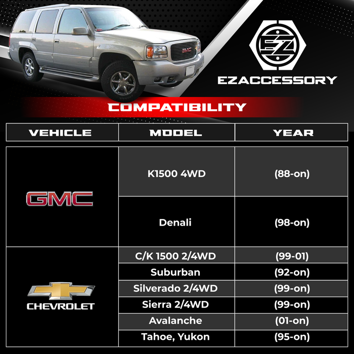 Hub Centric Wheel Adapter 6 Lug Chevy (Pair)