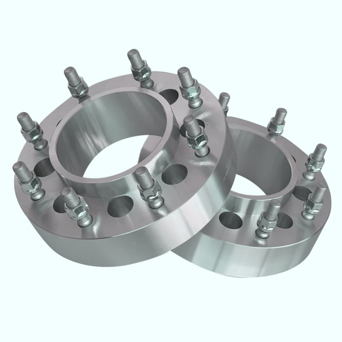 Hub Centric Wheel Adapter 8x170 To 8x200 (Pair) 14x1.5 Stud For Dually Wheels