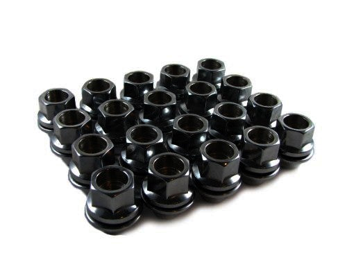 Black Toyota and Lexus OEM Open End Mag Lug Nuts