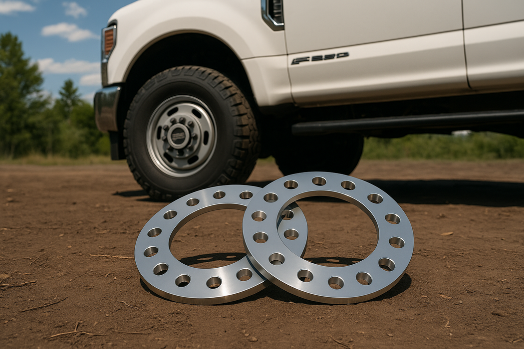 Billet 8 Lug 200mm 210mm 1/4" Thick Spacer (Pair)