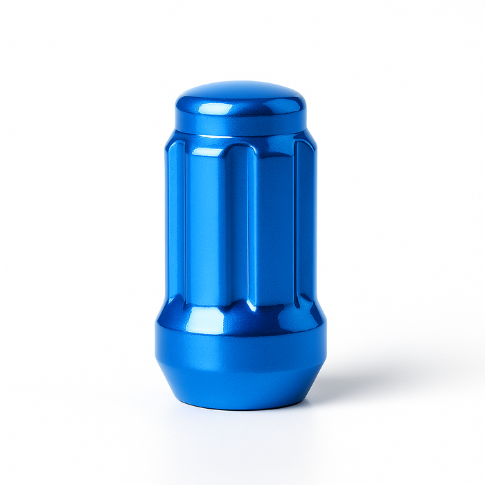 Spline Drive Tuner Lug Nuts 12x1.25 Blue
