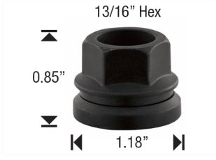 OEM Ford 14x2.0 Lug Nut