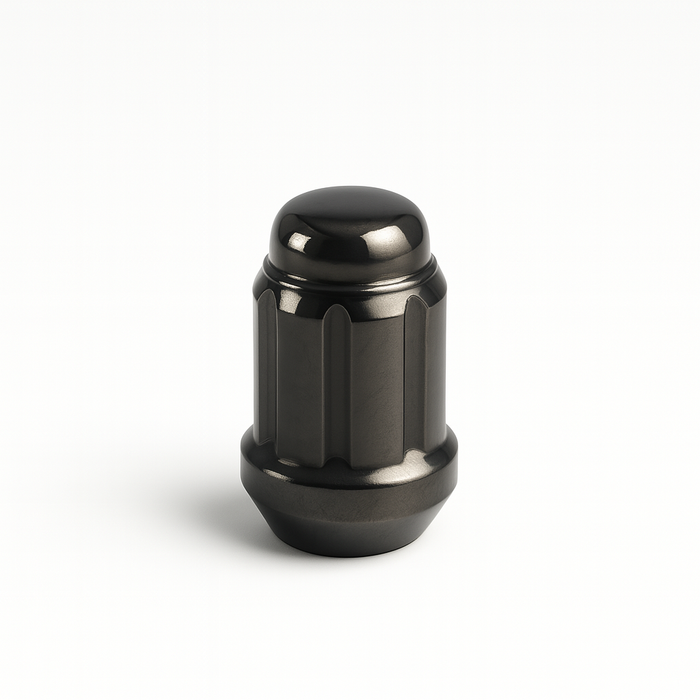 Spline Drive Tuner Lug Nuts 12x1.50 Gunmetal