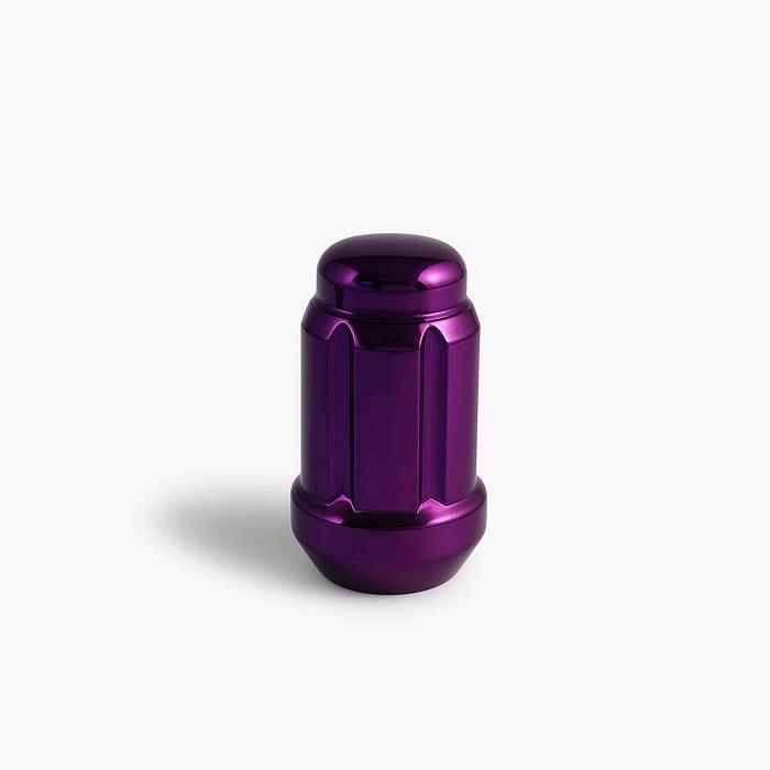Spline Drive Tuner Lug Nuts 1/2" Purple