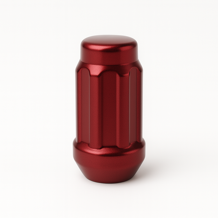 Spline Drive Tuner Lug Nuts 12x1.25 Red