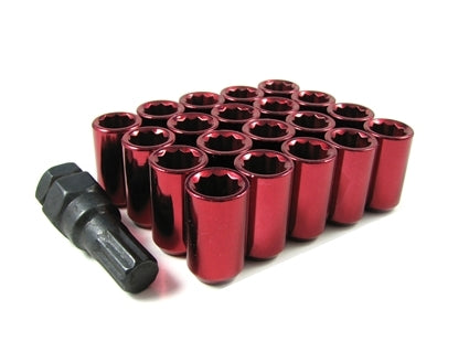 Red Acorn Tuner Lug Nuts 12x1.5