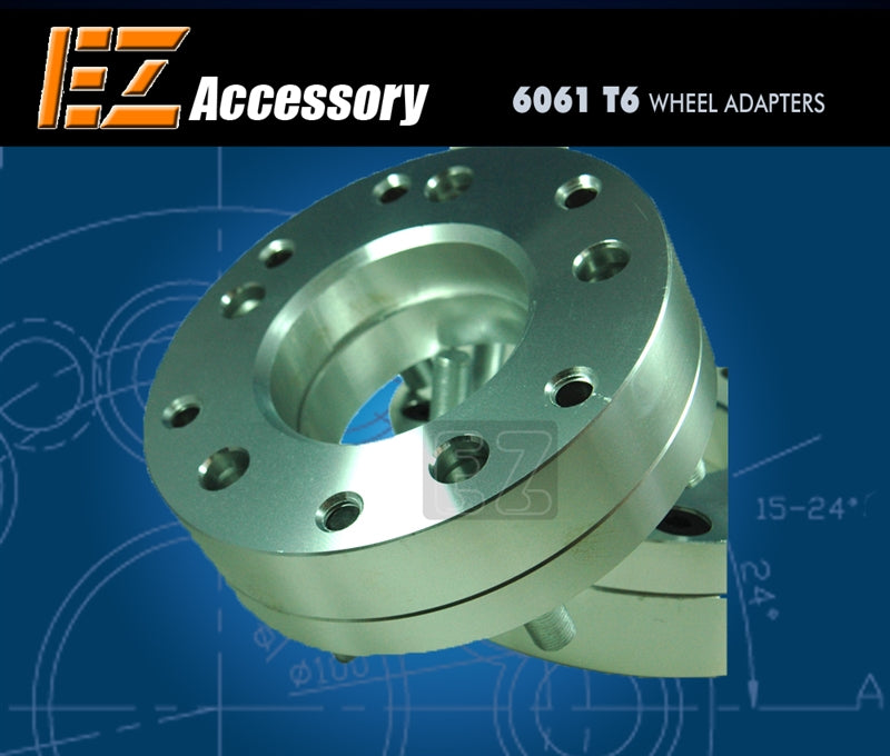 Wheel Adapter 7 Lug 150 To 6 Lug 5.5" Thickness 2" (Pair)