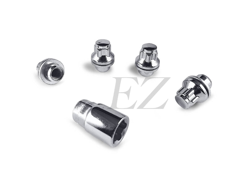 Toyota Lexus OEM Wheels on Nissan 12x1.25 Lock Set