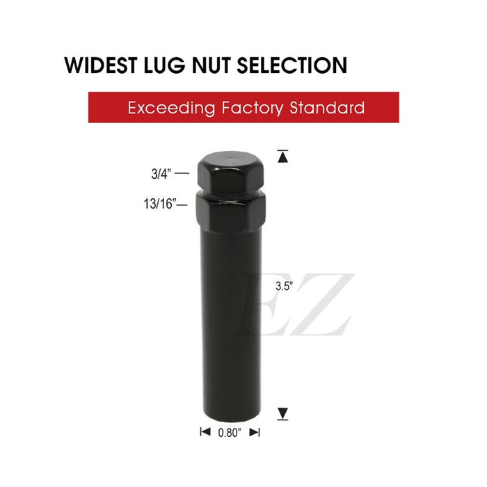 Spline Drive Tuner Lug Nuts 12x1.75