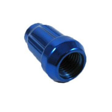 Spline Drive Tuner Lug Nuts 1/2" Blue