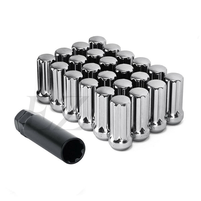 Duplex Spline Drive Lug Nuts 14x2 Chrome