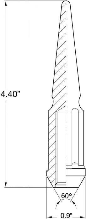 Spline Spike Lug Nuts 24 Pc Kit 14x1.5 Camo