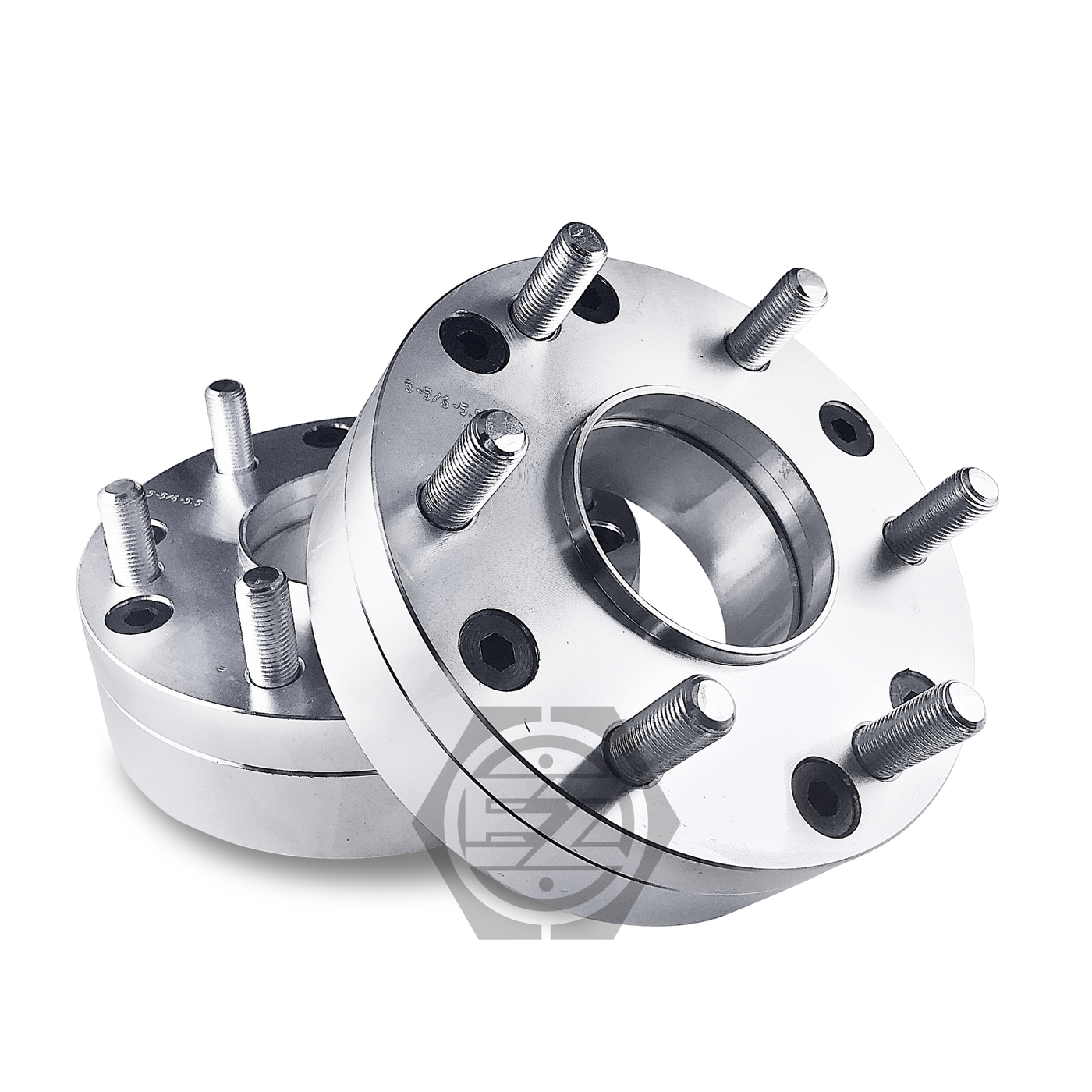 Hub Centric Wheel Adapter 5x5.5 To 6x5.5 Thickness 2" (Pair) — EZAccessory