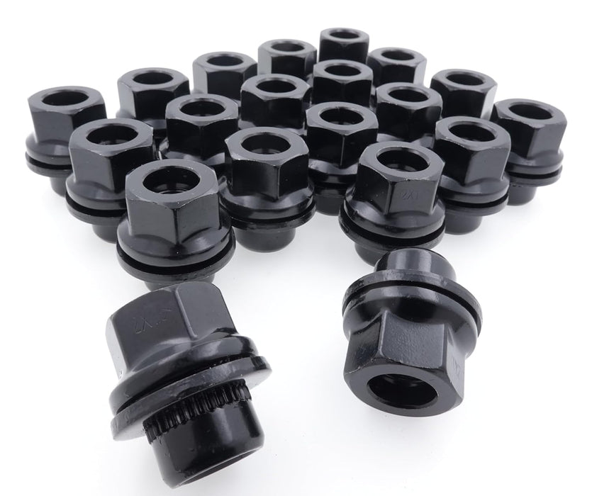 Black Toyota and Lexus OEM Open End Mag Lug Nuts