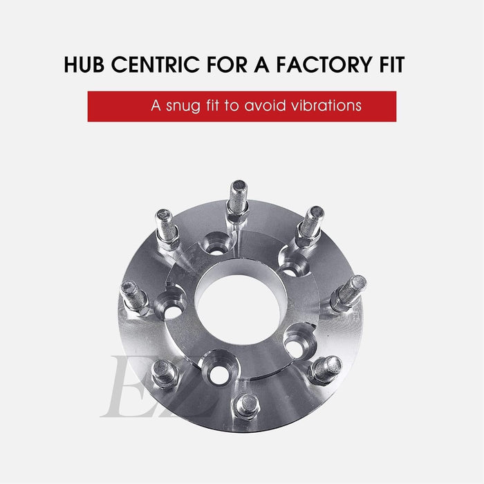 Hub Centric Wheel Adapter 5x4.5 To 8x6.5 Thickness 1" (Pair)