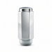 Silver 9/16-18 duplex XL acorn lug nut with an extended hex body, closed cap and tapered seat.