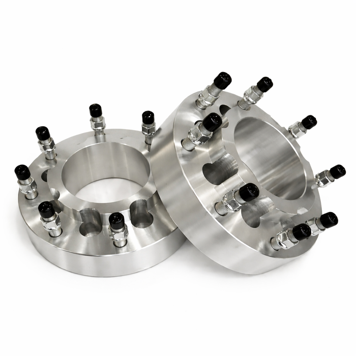Hub Centric Wheel Adapter 8 Lug 6.5" To 8 Lug 210 (Pair) for Ram & Chevy/GMC Dually Wheels