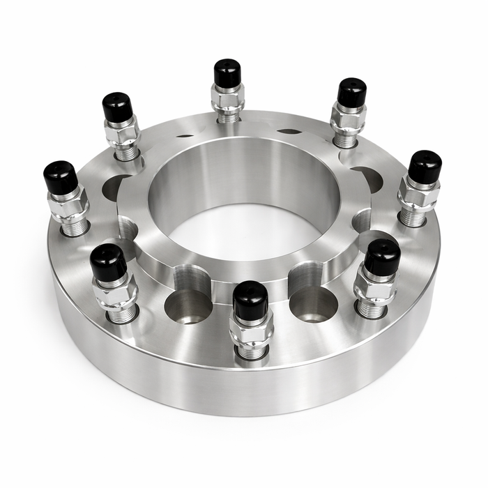 Hub Centric Wheel Adapter 8 Lug 6.5" To 8 Lug 210 (Pair) for Ram & Chevy/GMC Dually Wheels