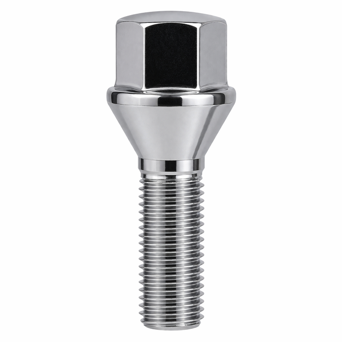 Lug Bolt 12mm x 1.25 Conical Seat 24mm Shank 19mm Hex