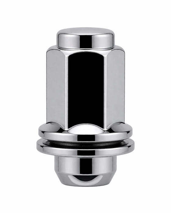 Mag Lug Nuts for 6 Lug Toyota Factory Alloy Wheels on Chevy Truck