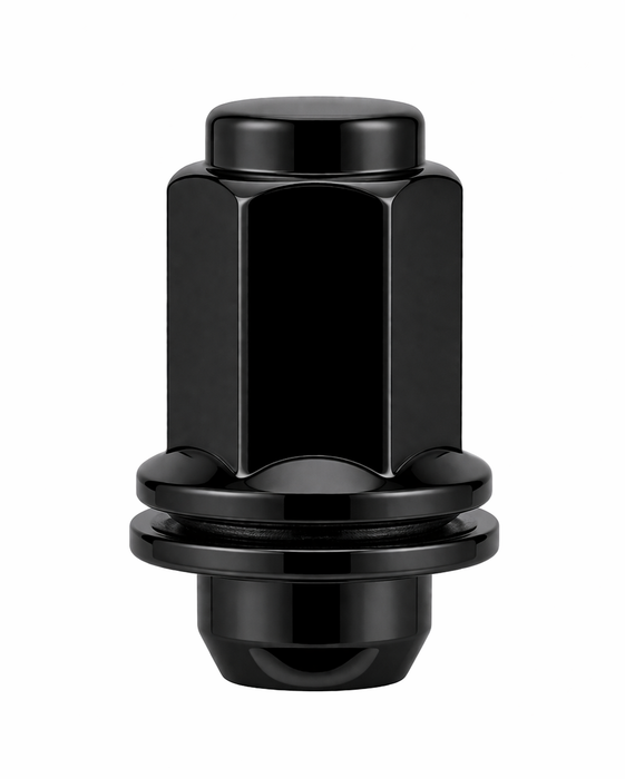 Black Toyota Lexus OEM Mag Lug Nuts Long