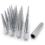 Spline Spike Lug Nuts 20 Pc Kit 1/2