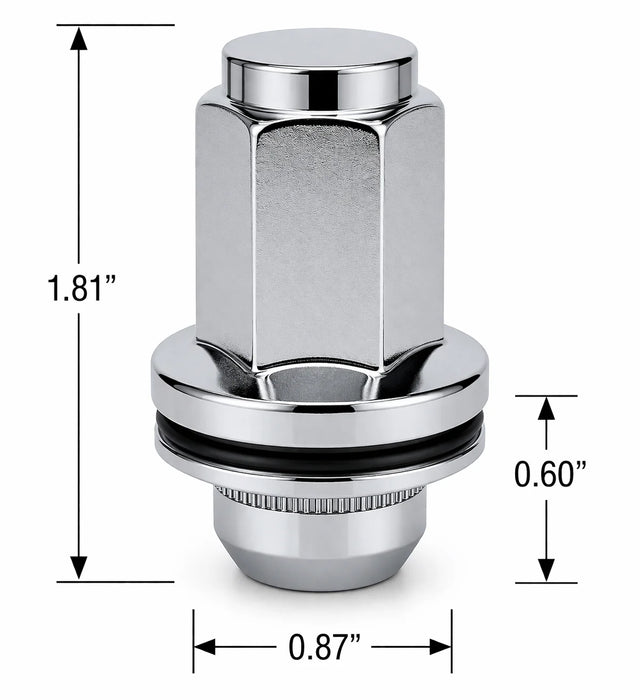 Lug Nuts For 5 Lug Tundra OEM Wheel To 12x1.5 Studs