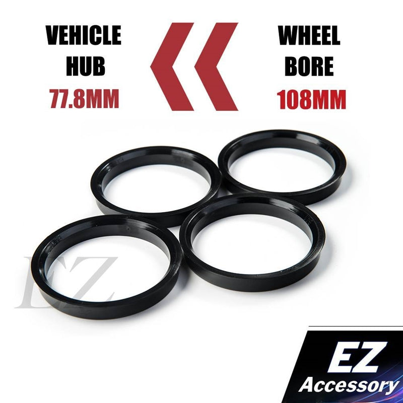 Hub Centric Ring O.D. 108mm I.D. 77.8 for Dodge Ram 1500 — EZAccessory