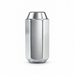 Silver M14x2 XL acorn lug nut with an elongated hex body and shallow closed cap.