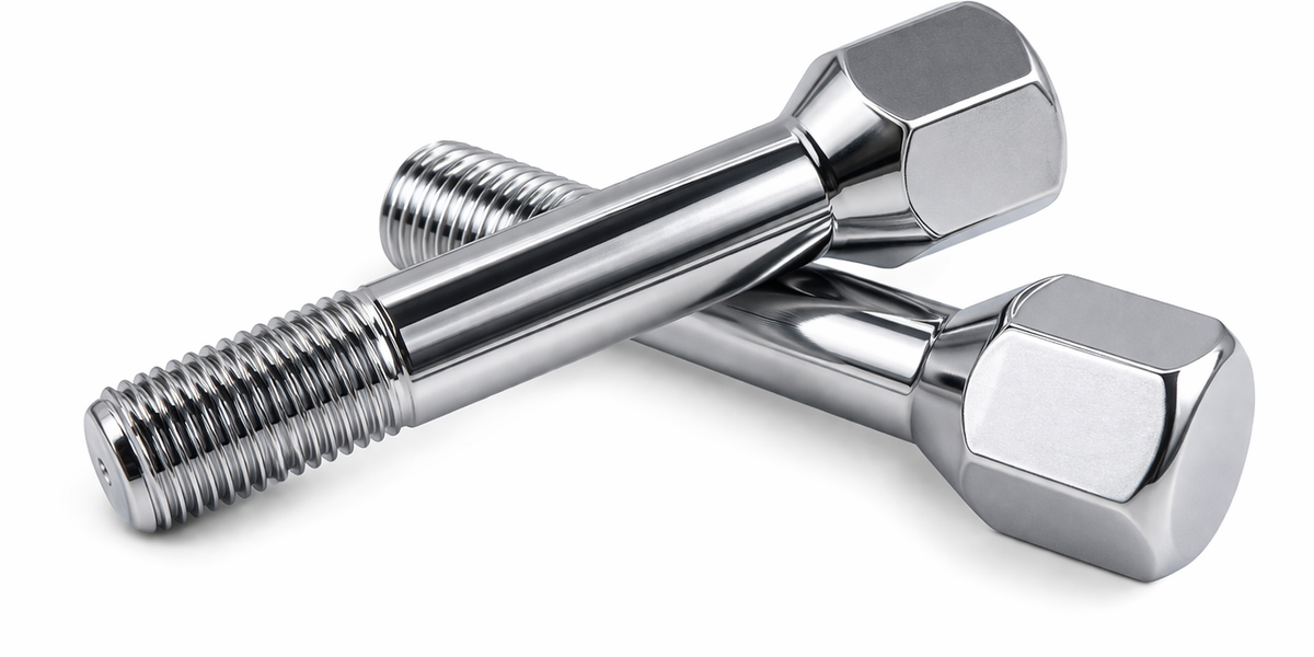 mmouページ Ferrari 14x1.5 Conical Lug Bolts, Chrome 70mm — EZAccessory