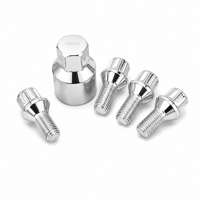 Lug Bolt Lock Conical 12x1.50 Shank 23mm