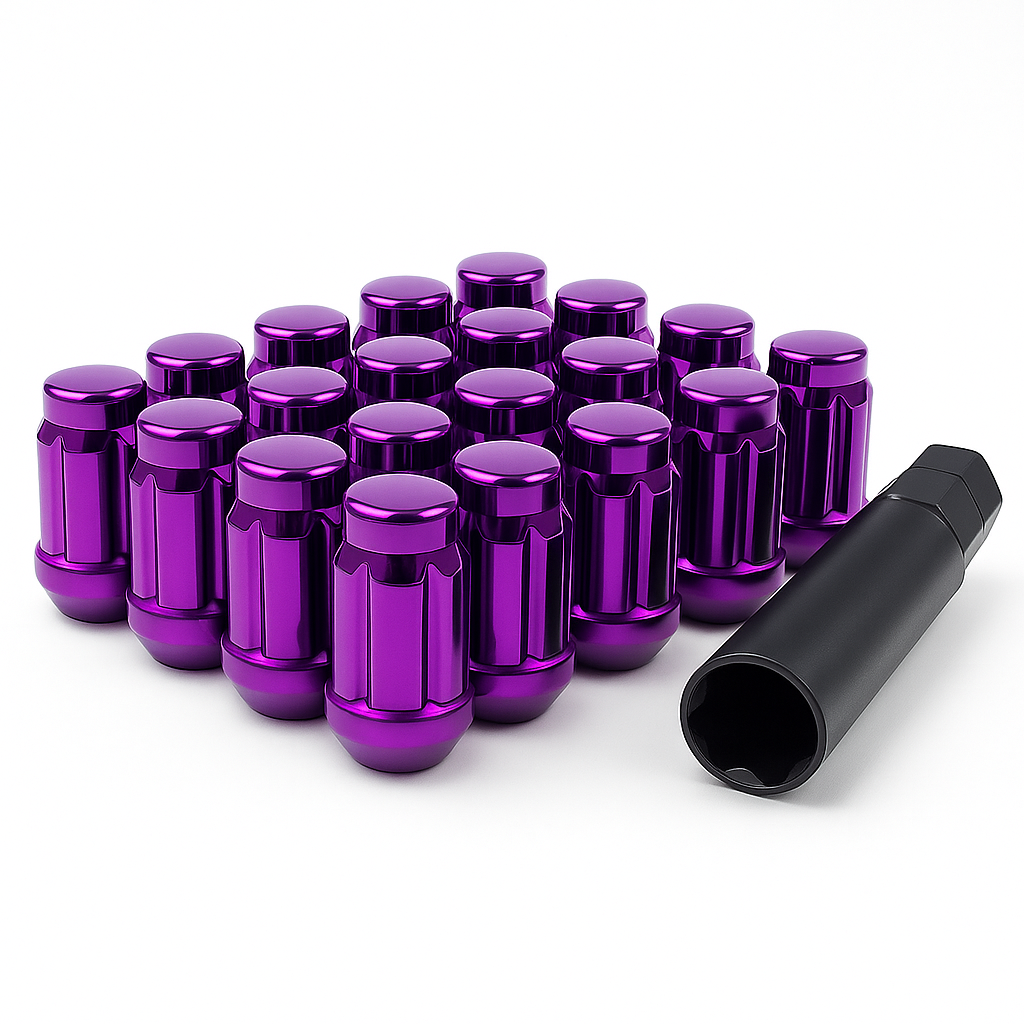 Spline Drive Tuner Purple Lug Nut