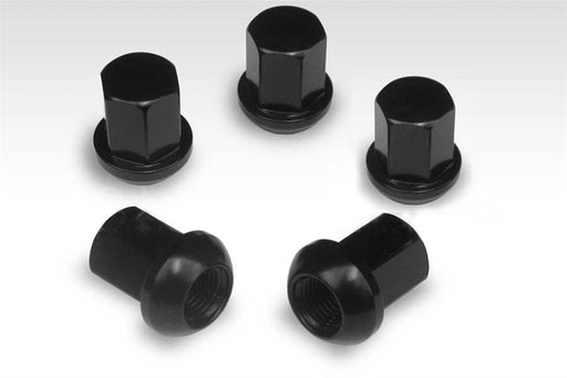 AVNPerformance 10x Black 14x1.5 Ball Seat Wheel Lug Bolts - 50mm Shank For Mercedes, Audi, VW, Porsche - 819116-50BLK